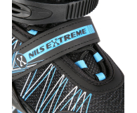 Nils Extreme Łyżworolki Łyżwy 2w1 NH11912 rozm. S 31-34 Czarno-niebieskie - 1121274 - zdjęcie 8